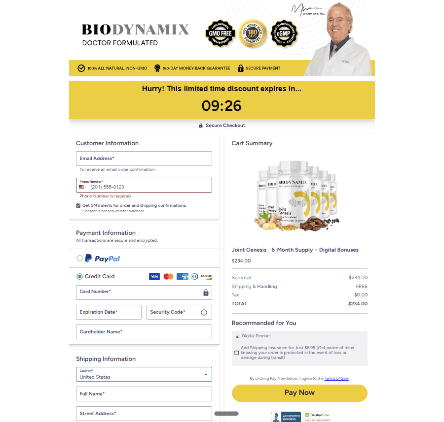 Joint-Genesis-official-checkout